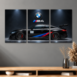 Set of 3 BMW Car Wall Arts – BetterWalls