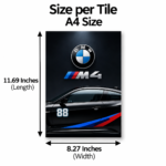 Set of 3 BMW Car Wall Arts – BetterWalls