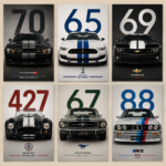 Set of 6 – Racing Legends Car Wall Art Decors – BetterWalls.pk